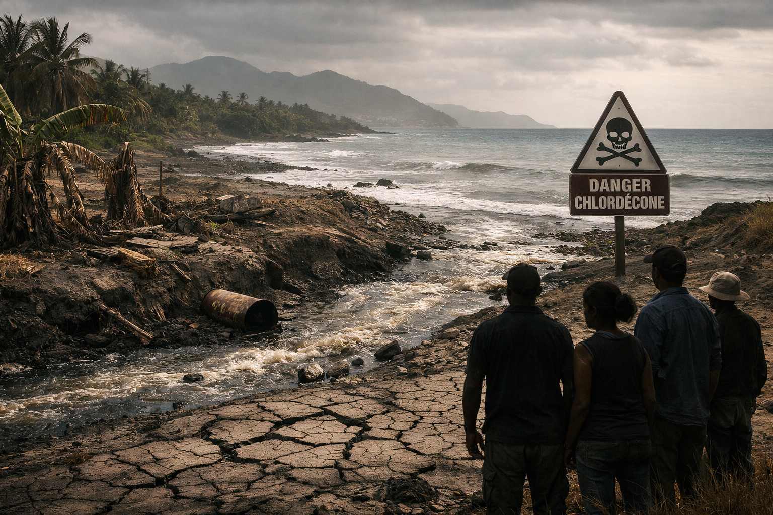 Chlordécone : l’urgence absolue de la dépollution des terres antillaises, un enjeu sanitaire, environnemental et démocratique