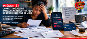 PRÉCARITÉ : QUAND LE DÉCOUVERT BANCAIRE NE PERMETTRA PLUS DE BOUCLER LES FINS DE MOIS